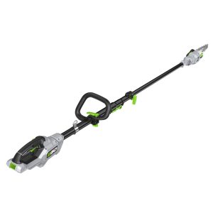 Cordless pole saw with shoulder strap