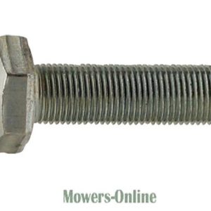 Hexagon head bolt with threaded shaft