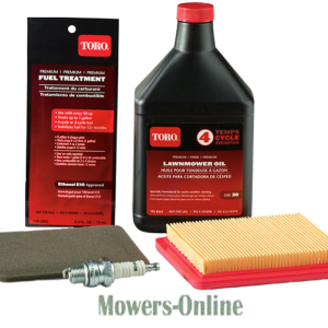 Toro fuel treatment maintenance kit with oil and filters