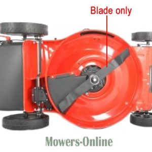 Lawn mower blade replacement part view