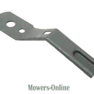 Lawn mower blade connector link arm