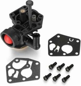 Carburetor rebuild kit with gaskets and screws