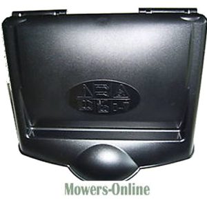 Lawn mower grass catcher bag attachment