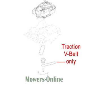 Traction V-Belt for lawn mower