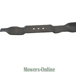 Lawn mower blade with three holes
