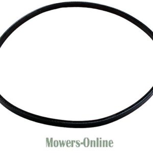 Rubber belt for lawn mower