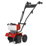 Front-tine cultivator tiller with gas engine