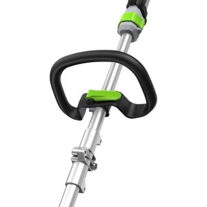 String trimmer with adjustable handle and grip