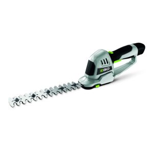 Electric hedge trimmer with dual blades