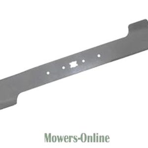Lawn mower blade for rotary mowers
