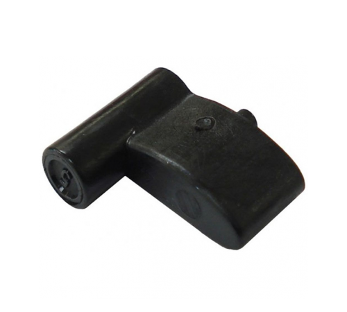 zleteeixqpq.png - Mowers Online Black plastic right-angle hinge connector