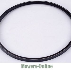 Rubber drive belt for lawn mower